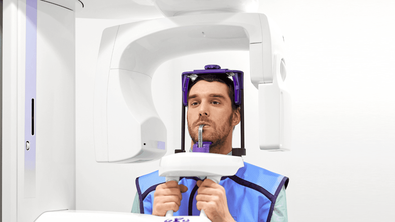 Digital X-ray equipment at Wayside Family Dental